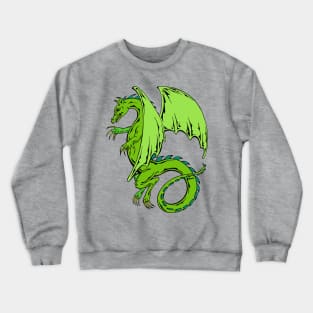 Green Dragon Crewneck Sweatshirt